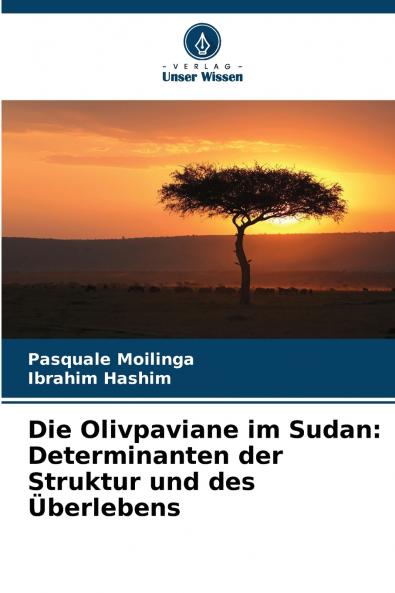 Die Olivpaviane im Sudan