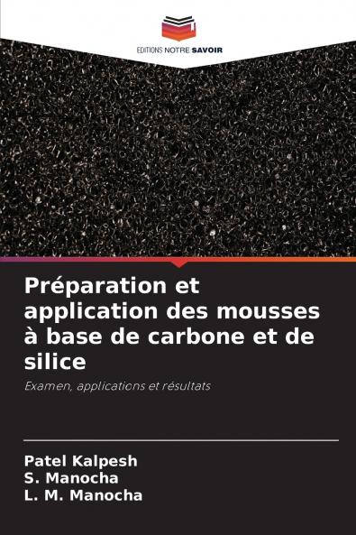 Préparation et application des mousses à base de carbone et de silice