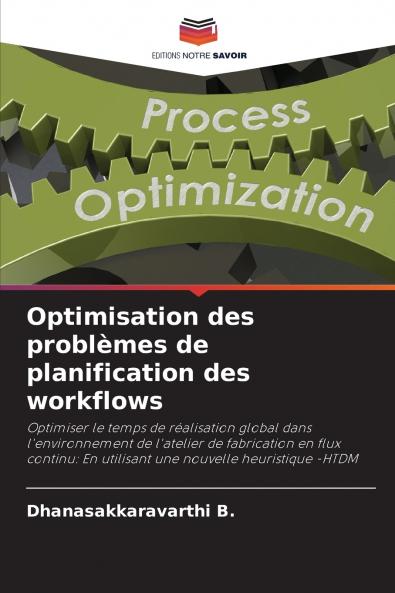 Optimisation des problèmes de planification des workflows