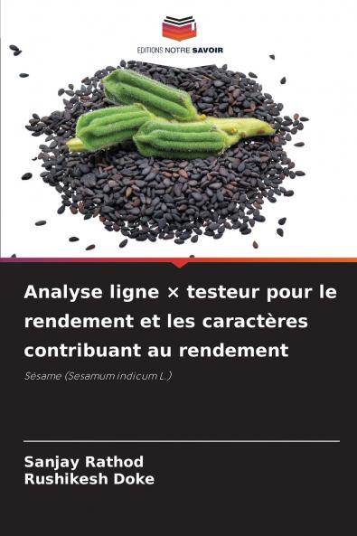 Analyse ligne × testeur pour le rendement et les caractères contribuant au rendement