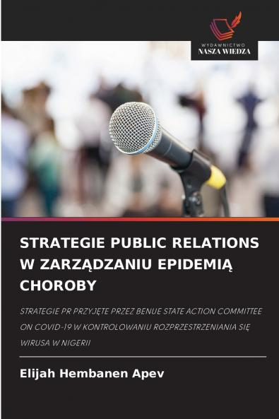 STRATEGIE PUBLIC RELATIONS W ZARZĄDZANIU EPIDEMIĄ CHOROBY