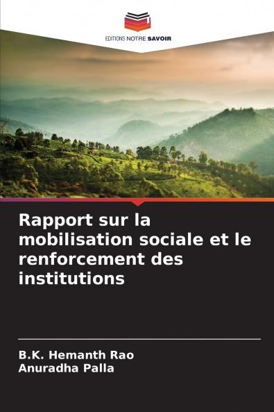 Rapport sur la mobilisation sociale et le renforcement des institutions