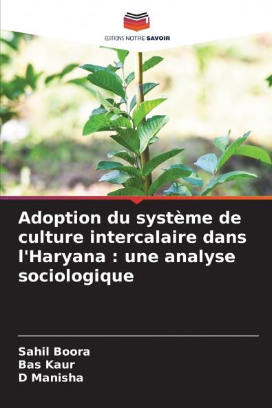 Adoption du système de culture intercalaire dans l'Haryana
