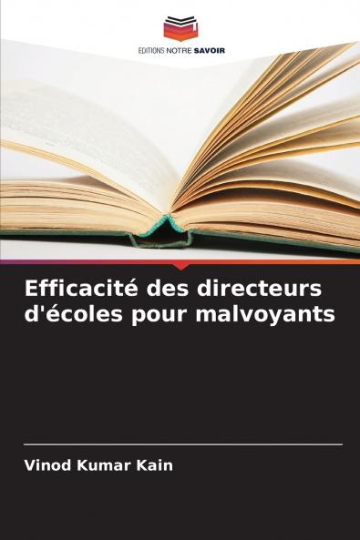 Efficacité des directeurs d'écoles pour malvoyants