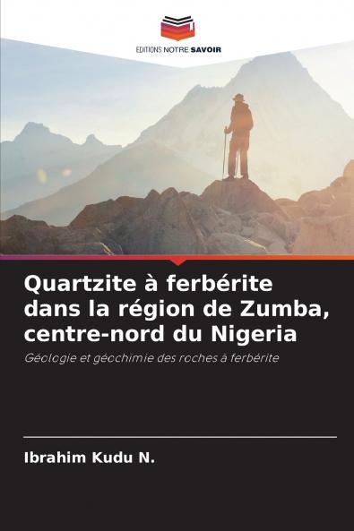 Quartzite à ferbérite dans la région de Zumba centre-nord du Nigeria