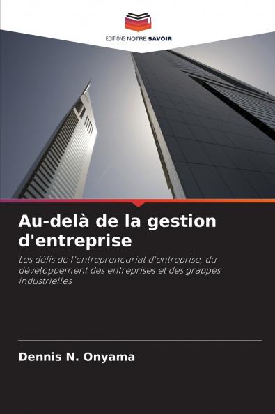 Au-delà de la gestion d'entreprise