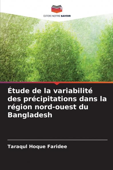 Étude de la variabilité des précipitations dans la région nord-ouest du Bangladesh