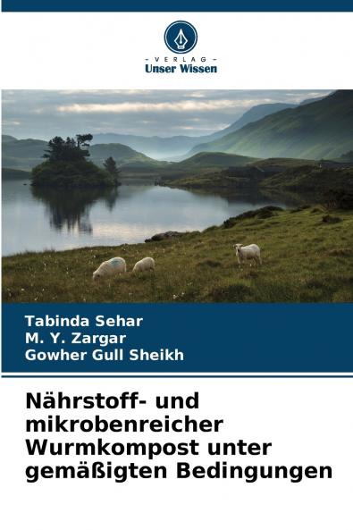 Nährstoff- und mikrobenreicher Wurmkompost unter gemäßigten Bedingungen