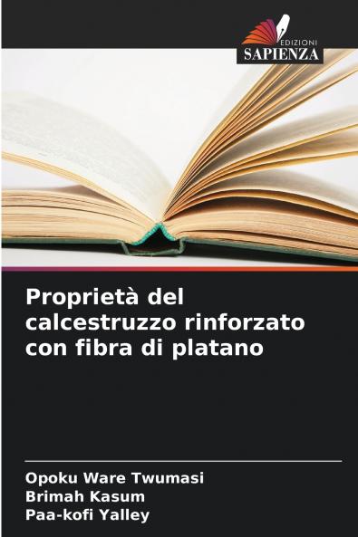 Proprietà del calcestruzzo rinforzato con fibra di platano