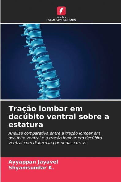 Tração lombar em decúbito ventral sobre a estatura
