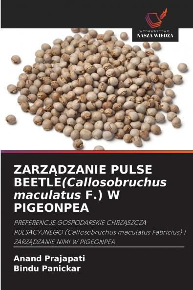 ZARZĄDZANIE PULSE BEETLE(Callosobruchus maculatus F.) W PIGEONPEA