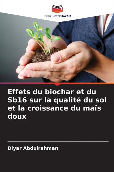 Effets du biochar et du Sb16 sur la qualité du sol et la croissance du maïs doux
