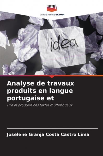Analyse de travaux produits en langue portugaise et
