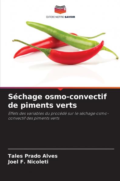 Séchage osmo-convectif de piments verts