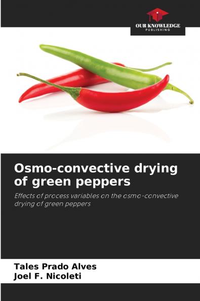 Osmo-convective drying of green peppers
