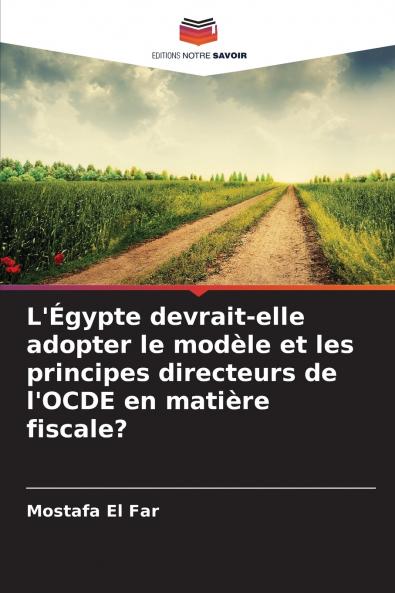 L'Égypte devrait-elle adopter le modèle et les principes directeurs de l'OCDE en matière fiscale?