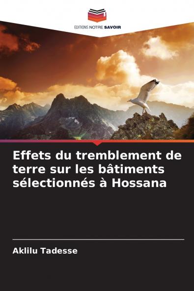 Effets du tremblement de terre sur les bâtiments sélectionnés à Hossana