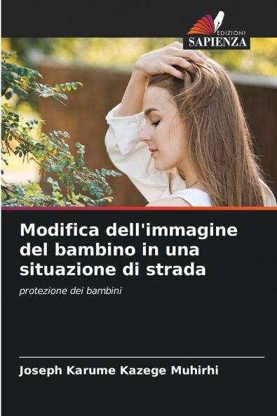 Modifica dell'immagine del bambino in una situazione di strada