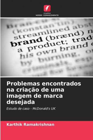 Problemas encontrados na criação de uma imagem de marca desejada