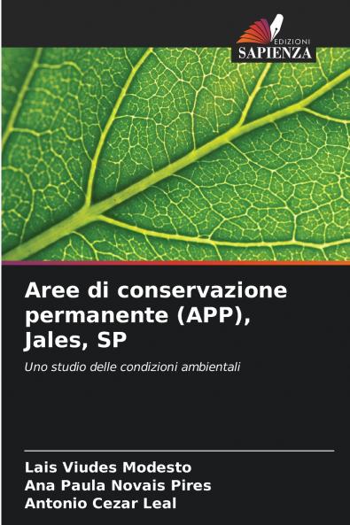 Aree di conservazione permanente (APP) Jales SP