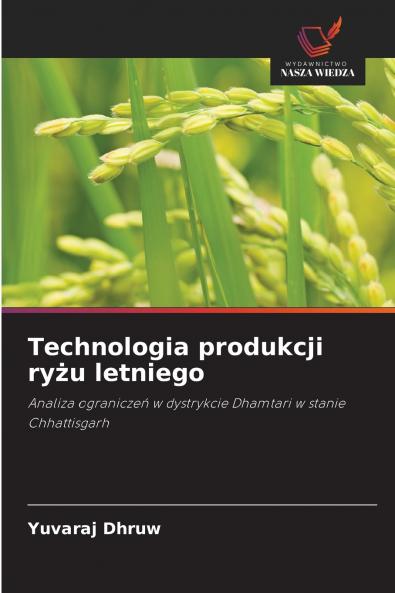 Technologia produkcji ryżu letniego