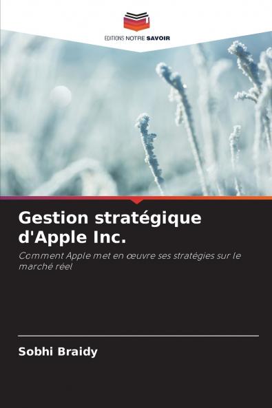 Gestion stratégique d'Apple Inc.