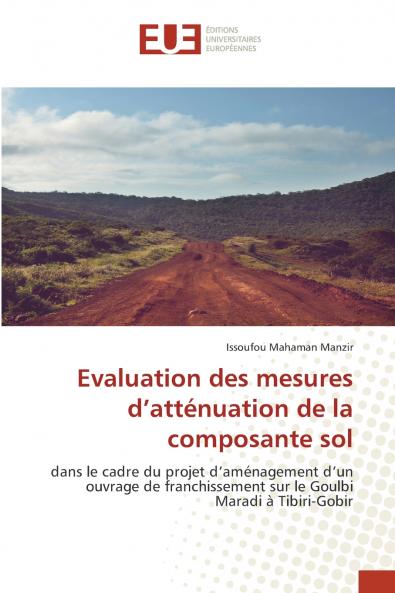 Evaluation des mesures d'atténuation de la composante sol