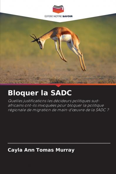 Bloquer la SADC