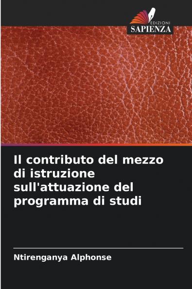 Il contributo del mezzo di istruzione sull'attuazione del programma di studi