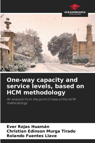 One-way capacity and service levels based on HCM methodology