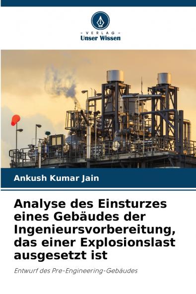 Analyse des Einsturzes eines Gebäudes der Ingenieursvorbereitung das einer Explosionslast ausgesetzt ist
