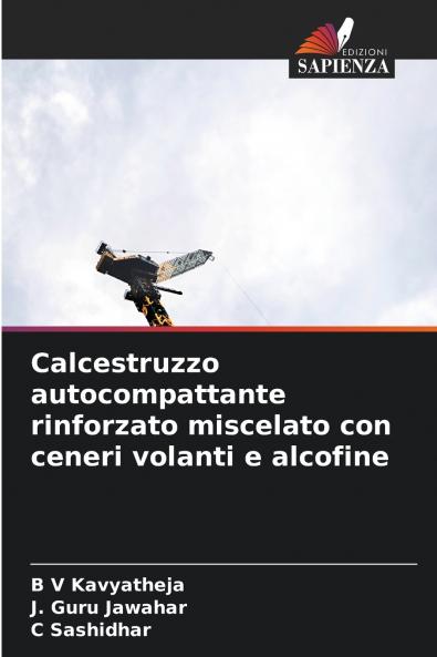 Calcestruzzo autocompattante rinforzato miscelato con ceneri volanti e alcofine