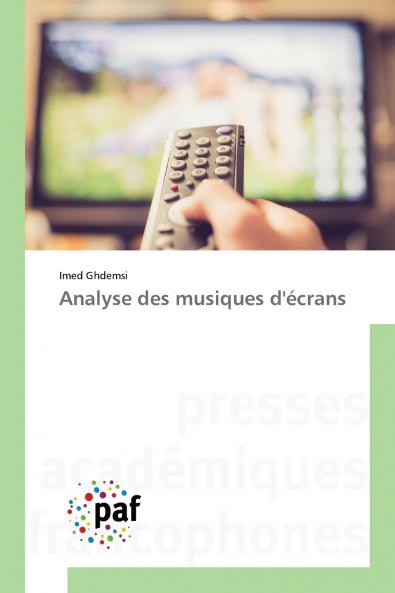Analyse des musiques d'écrans