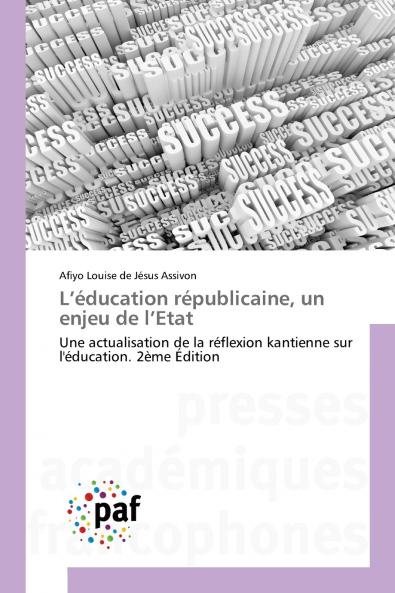 L'éducation républicaine un enjeu de l'Etat
