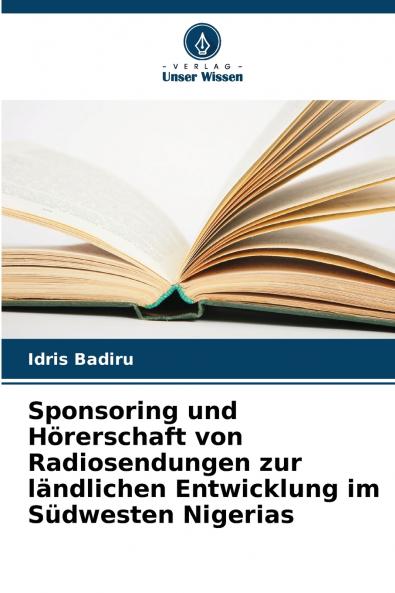Sponsoring und Hörerschaft von Radiosendungen zur ländlichen Entwicklung im Südwesten Nigerias