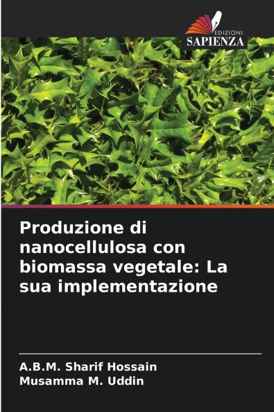 Produzione di nanocellulosa con biomassa vegetale