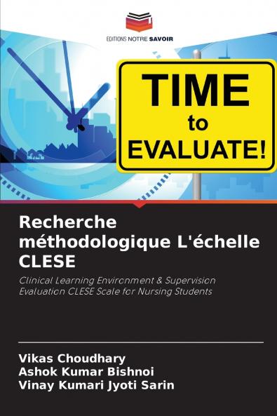 Recherche méthodologique L'échelle CLESE