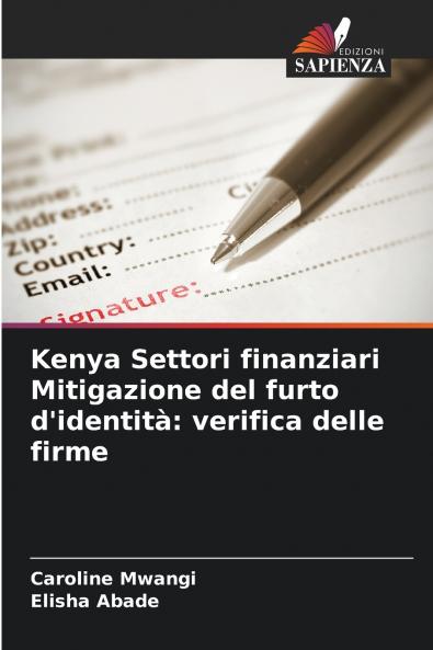 Kenya Settori finanziari Mitigazione del furto d'identità
