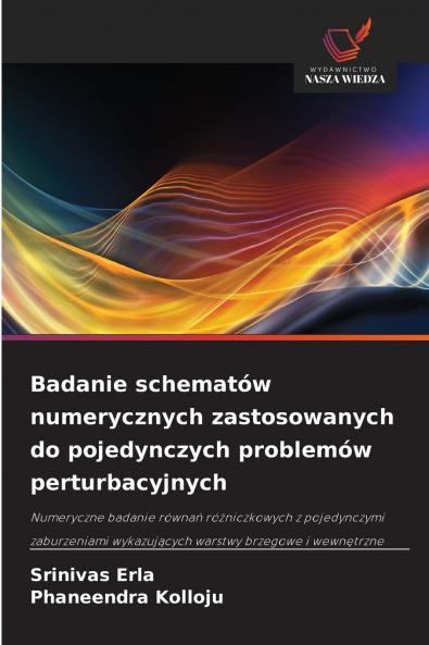 Badanie schematów numerycznych zastosowanych do pojedynczych problemów perturbacyjnych