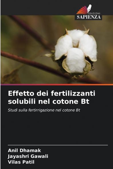 Effetto dei fertilizzanti solubili nel cotone Bt