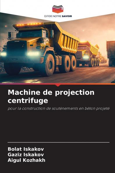 Machine de projection centrifuge