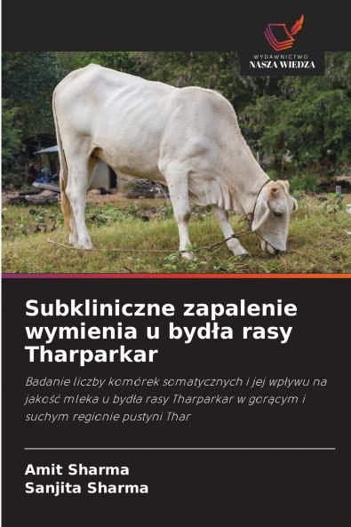 Subkliniczne zapalenie wymienia u bydła rasy Tharparkar