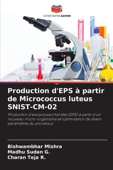 Production d'EPS à partir de Micrococcus luteus SNIST-CM-02