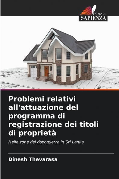 Problemi relativi all'attuazione del programma di registrazione dei titoli di proprietà
