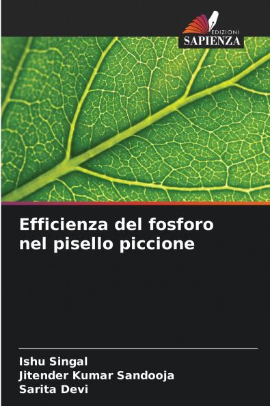 Efficienza del fosforo nel pisello piccione