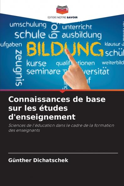 Connaissances de base sur les études d'enseignement