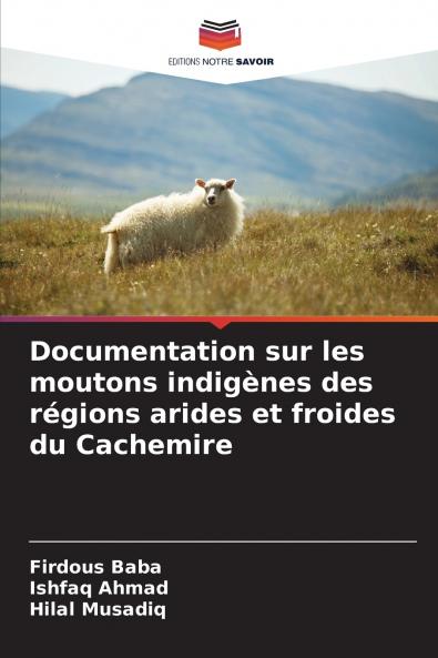 Documentation sur les moutons indigènes des régions arides et froides du Cachemire