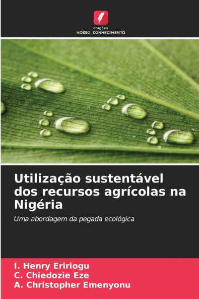 Utilização sustentável dos recursos agrícolas na Nigéria