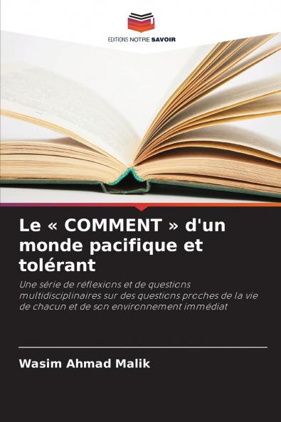 Le  COMMENT  d'un monde pacifique et tolérant