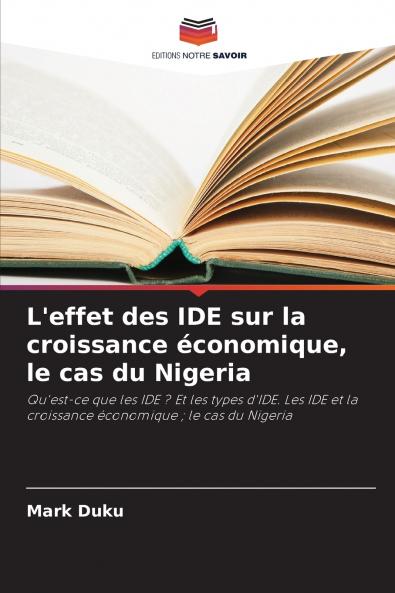 L'effet des IDE sur la croissance économique le cas du Nigeria